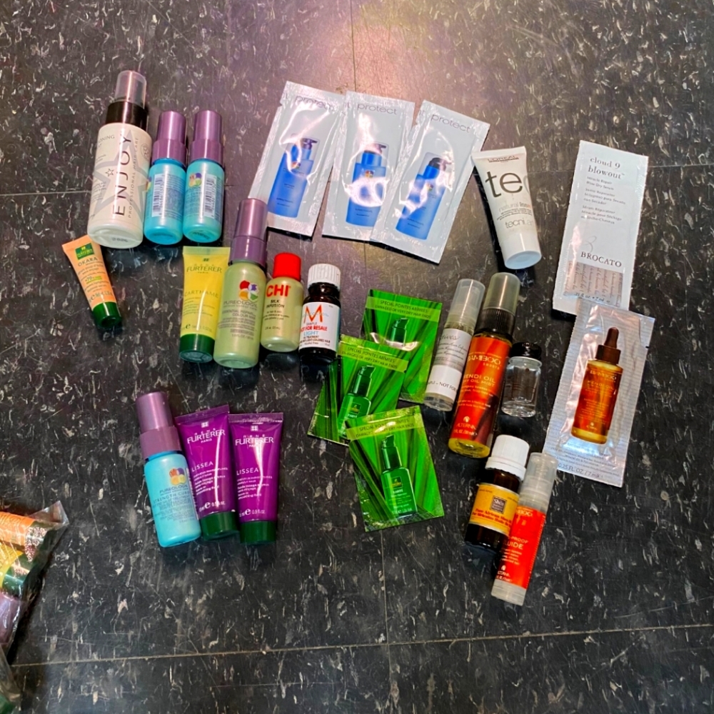 Hair and Face Sample Haul Lot Bulk !